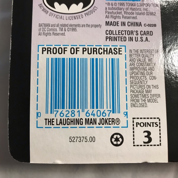 Legends of Batman “The Laughing Man Joker” 1995 - Picture 5 of 10